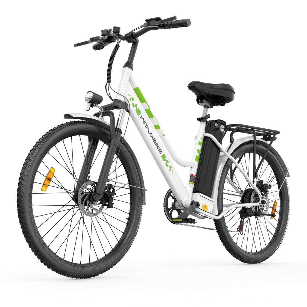 Электровелосипед для взрослых 26" Мотор 250 Вт WITAMBIKE C26 Аккумулятор 36 В 15 Ач 26-дюймовые Широкие Шины Запас хода 100 км E-Bike