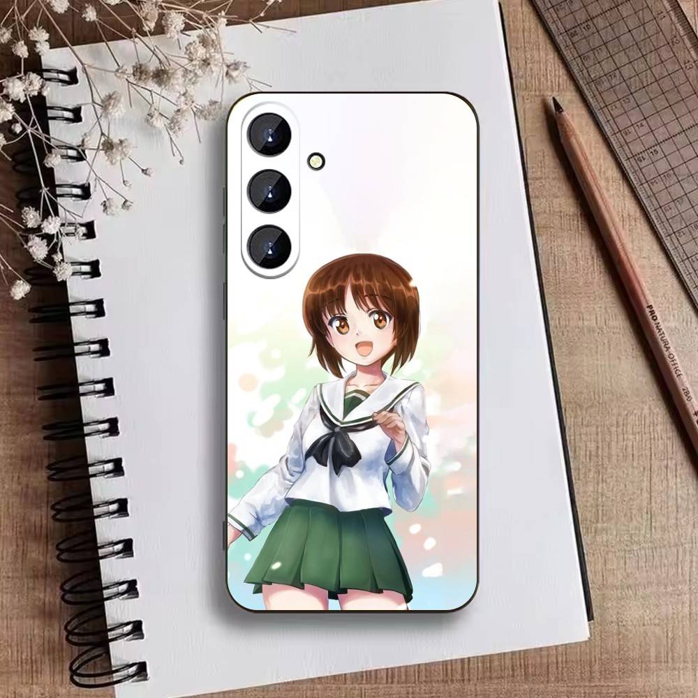 G-GIRLS U-Und P-PANZER Чехол для телефона Samsung Galaxy A73,21,22,32,71,53,52,51,80,5G Мягкий черный чехол