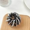 Clip Hair Fixed Women Ponytail Buckle Pearl Hair Ring Korean Style Hair Claw Bird Nest Bun Maker