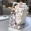 Colorful Flower Clear Phone Case For iPhone 16 17 13 14 11 12 15 Pro Max 7 8 Plus 16e XS XR SE Air Soft Shockproof Bumper Cover