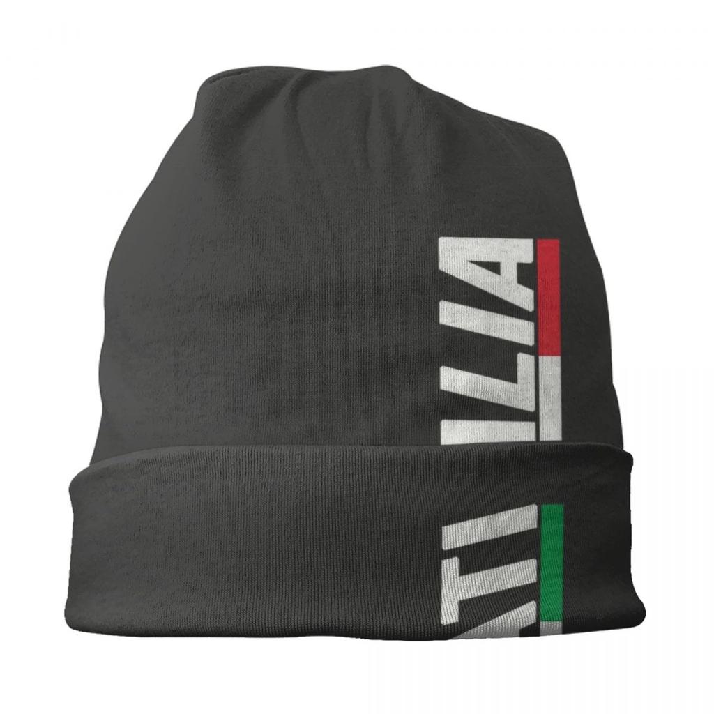 Шапка-бини с итальянским флагом, унисекс, зимняя теплая шапка, женская вязаная шапка, уличная шапка Italia Proud Skullies, шапки