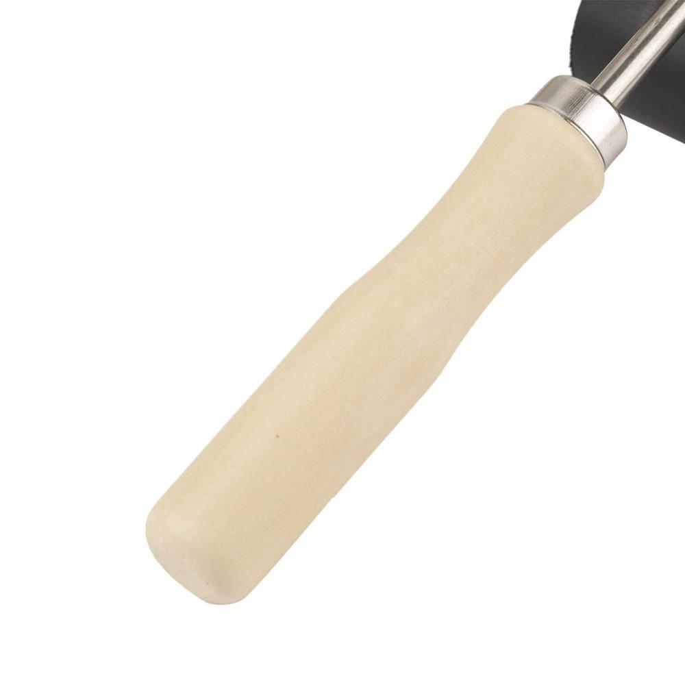 Wood Grip Ink Roller Elastic Rubber Art Ink Spreader Printmaking Rolling Tool Oil Painting Coating