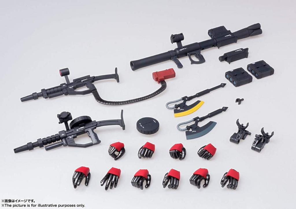 TAMASHII NATIONS GUNDAM FIX FIGURATION METAL COMPOSITE Mobile Suit Gundam THE ORIGIN Zaku I 180mm ABS PVC Painted Action Figure MS-05S (Char's Custom)