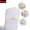 New 50-10PCS Elastic Chair Knot Wedding Decoration Buckle Sashes Back Cover Mariage Hotel Home Seat Elegant Modern Ribbon Decors