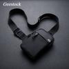 Geestock Мужская нагрудная сумка из водонепроницаемого нейлона, мини-сумка-слинг через плечо, для активного отдыха, спорта, фитнеса, сумка для мобильного телефона, женские поясные сумки