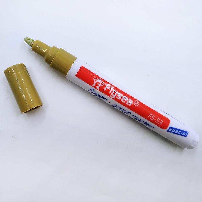 New Home Decor Tile Marker Repair Wall Pen White Grout Marker Odorless Non Toxic for Tiles Floor