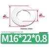 Jin Juntai Толстая и тонкая плоская шайба из нержавеющей стали, круглая M10-M36