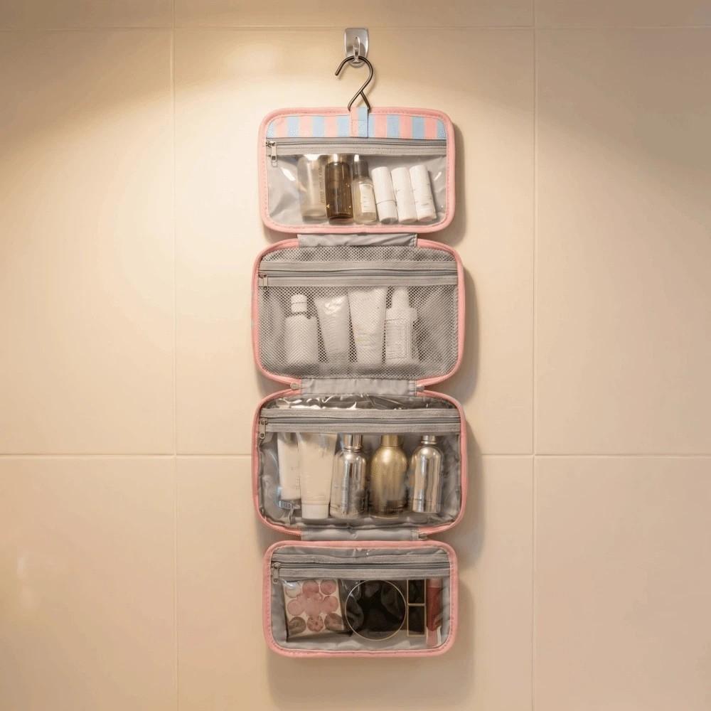 Large Capacity Travel Storage Bag Dustproof Make Up Bag Travel Wash Handbag Beauty Tools Storage