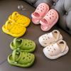 Factory Children's Baotou Hole Shoes Indoor Soft-soled Baby Cool Slippers Non-slip Summer Cute Children's Beach Shoes