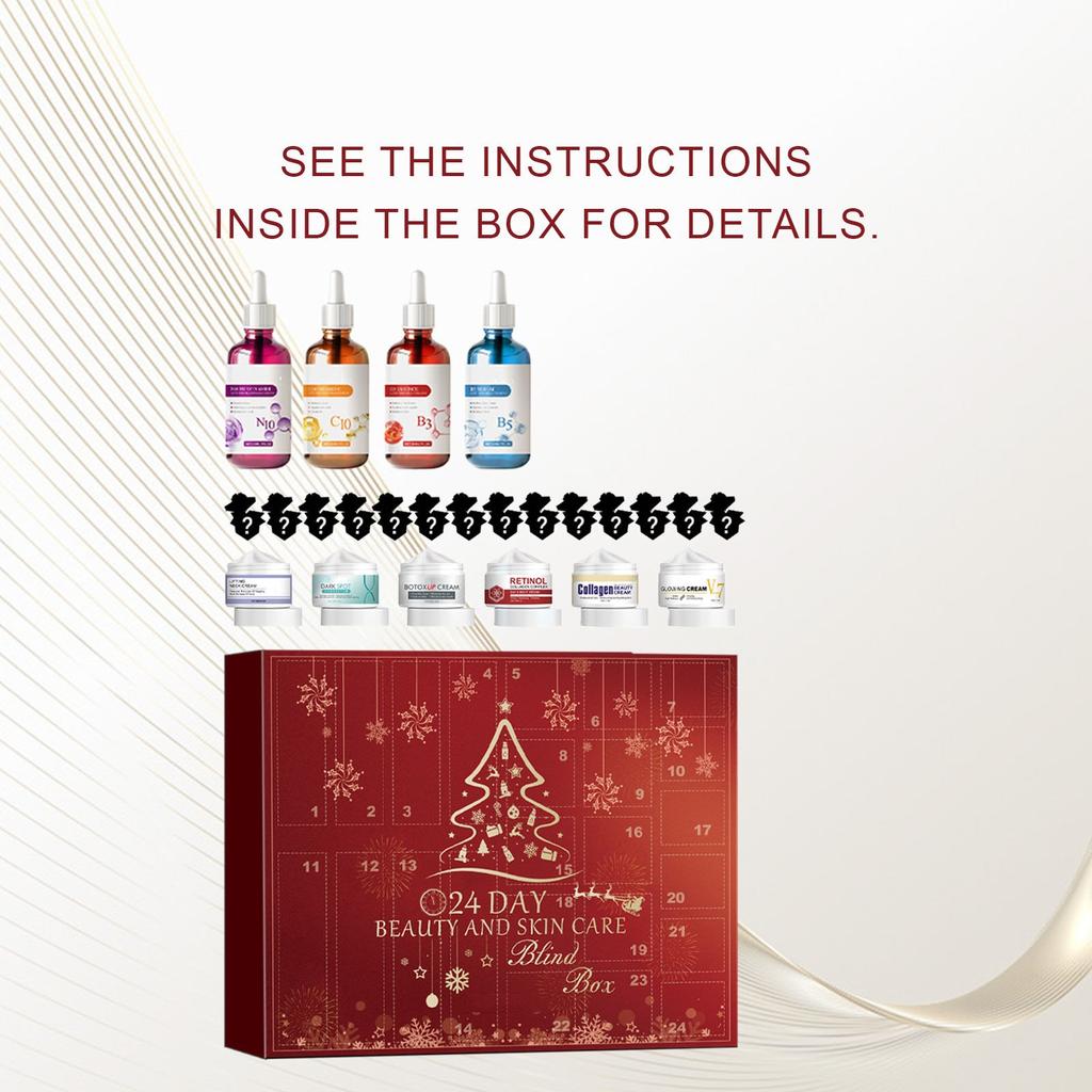 24 Beauty Набор для макияжа, Увлажнение и увлажнение кожи, 24 Beauty Набор для ухода за кожей 100 мл