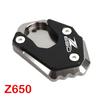 Motorcycle Side Stand Extension Kickstand Enlarged Plate For Kawasaki Z 650 900 Z900 RS SE Z650 Z900RS 2017-