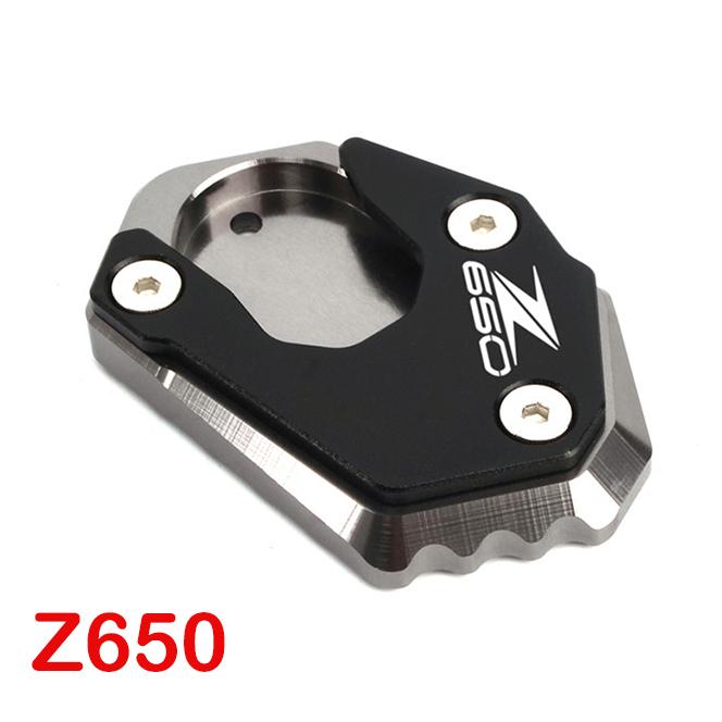 Motorcycle Side Stand Extension Kickstand Enlarged Plate For Kawasaki Z 650 900 Z900 RS SE Z650 Z900RS 2017-