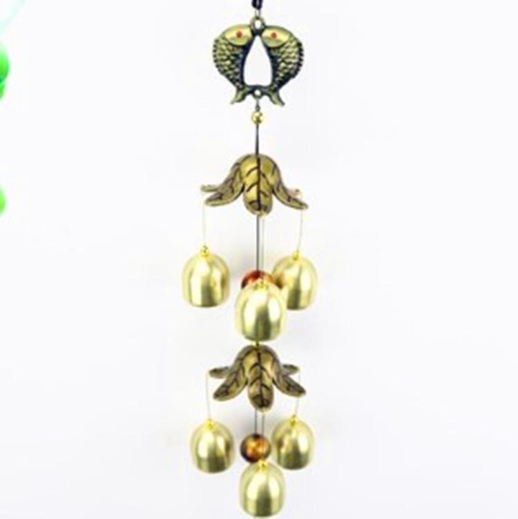 Старинные китайские литые ветряные колокольчики: Подвеска-колокольчик из меди для домашнего декора и подарков