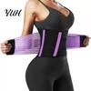 High Elastic Waist Band Trainer Belt for Women Men, Adjustable Breathable Trimmer Post Surgery Recovery Shaper with Double-layer Support Abdominal