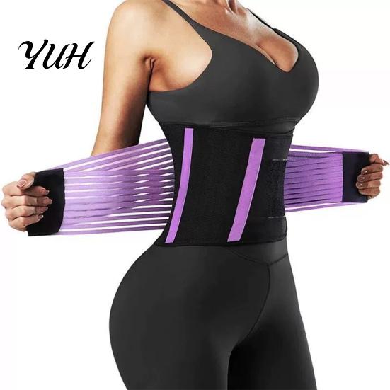 High Elastic Waist Band Trainer Belt for Women Men, Adjustable Breathable Trimmer Post Surgery Recovery Shaper with Double-layer Support Abdominal