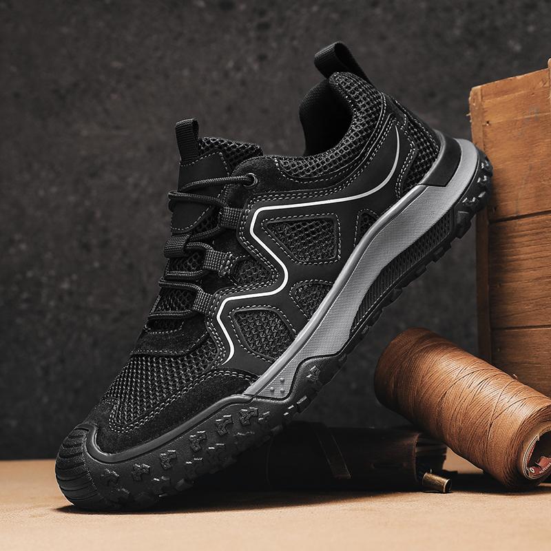 Дышащая мужская обувь, трендовая удобная повседневная обувь, мужские кроссовки, мокасины, мужская обувь на плоской подошве