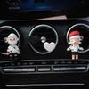 New Car Gift Car Perfume Fragrance Cute Cartoon Air Vent Decoration Car Aroma Diffuser Stone Car Interior Ornament Fragrance