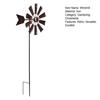 Metal Yard Windmill Decoration Vintage Waterproof Garden Wind Spinners Patio Ornament for Yard Garden Patio Lawn Outdoor