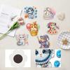 6 шт. DIY Алмазное искусство Магнит на холодильник Алмазная живопись Магниты на холодильник Набор магнитов DIY Алмазная живопись для домашнего декора