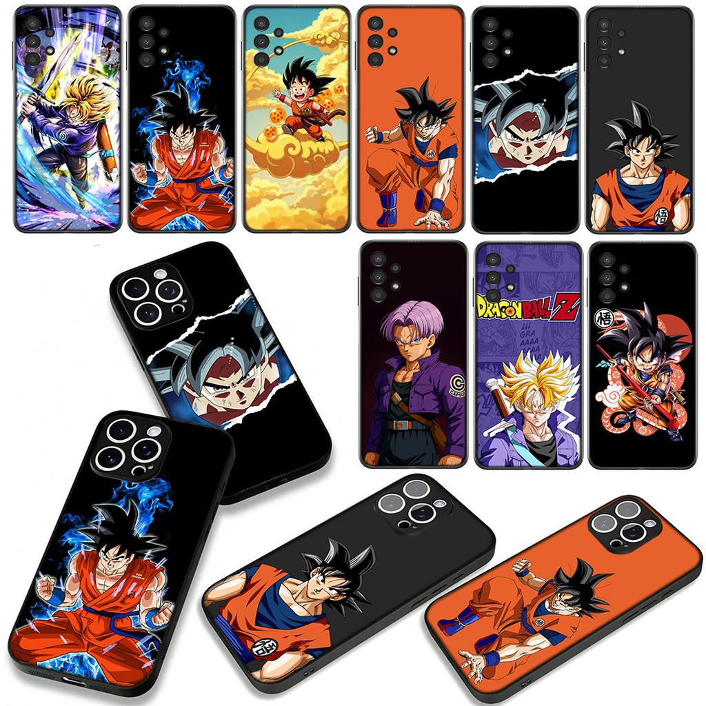 Phone Cover for Apple iPhone 17 16 15 11 Pro XS Max XR 6 7 8 Plus + SE 2020 5 16E Case Dragon Gokus Ball Torankusu Trunks Casing