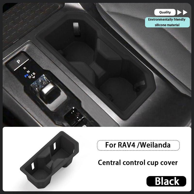For Toyota RAV4 Weilanda 2026 Central Control Cup Holder Liquid Silicone Rubber Coaster interior Modification Accessories