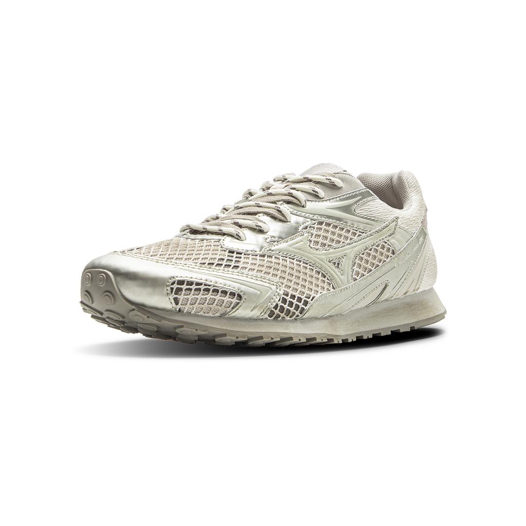 Mizuno LG 60S 2K Модные Минималистичные Тренировочные Низкие Кроссовки для Повседневной Носки Унисекс Кроссовки Waffle-Gold D1GH242108