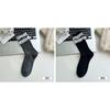 Double layered lace lace combed cotton pile socks for women in spring and autumn, comfortable, high elasticity, versatile, Japanese socks