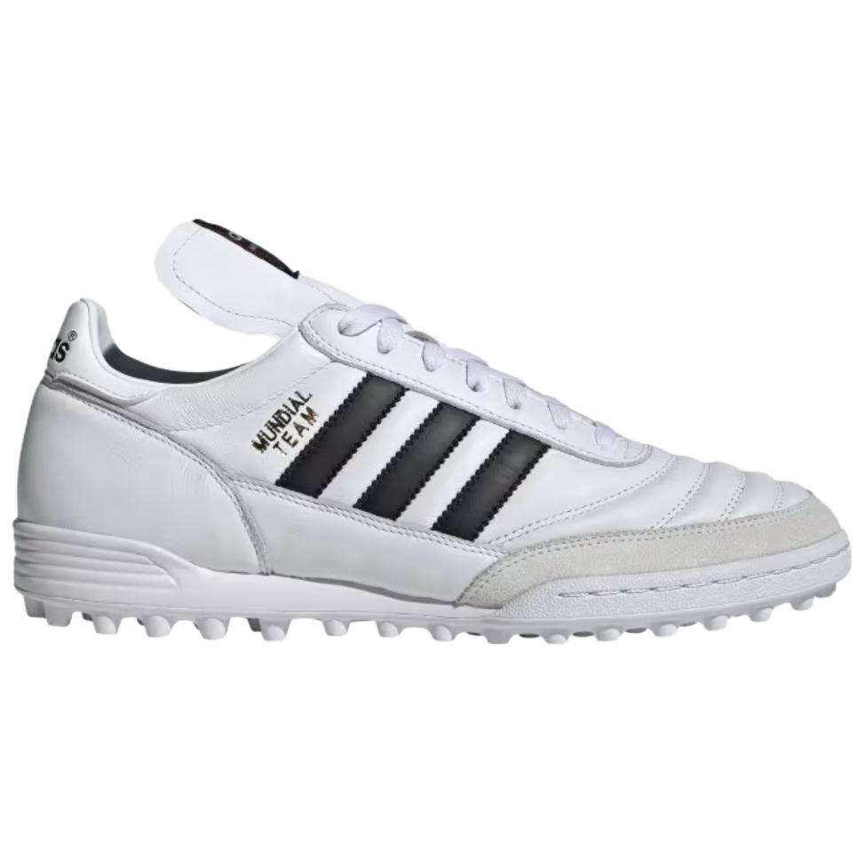 Adidas Mundial Team TF белые черные унисекс кроссовки Cloud-White Core-Black Gold-Metallic ID4053