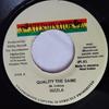 7inch Record SIZZLA - Quality The Same NONE XTerminator Jamaica Reggae, Ska & Dub Used