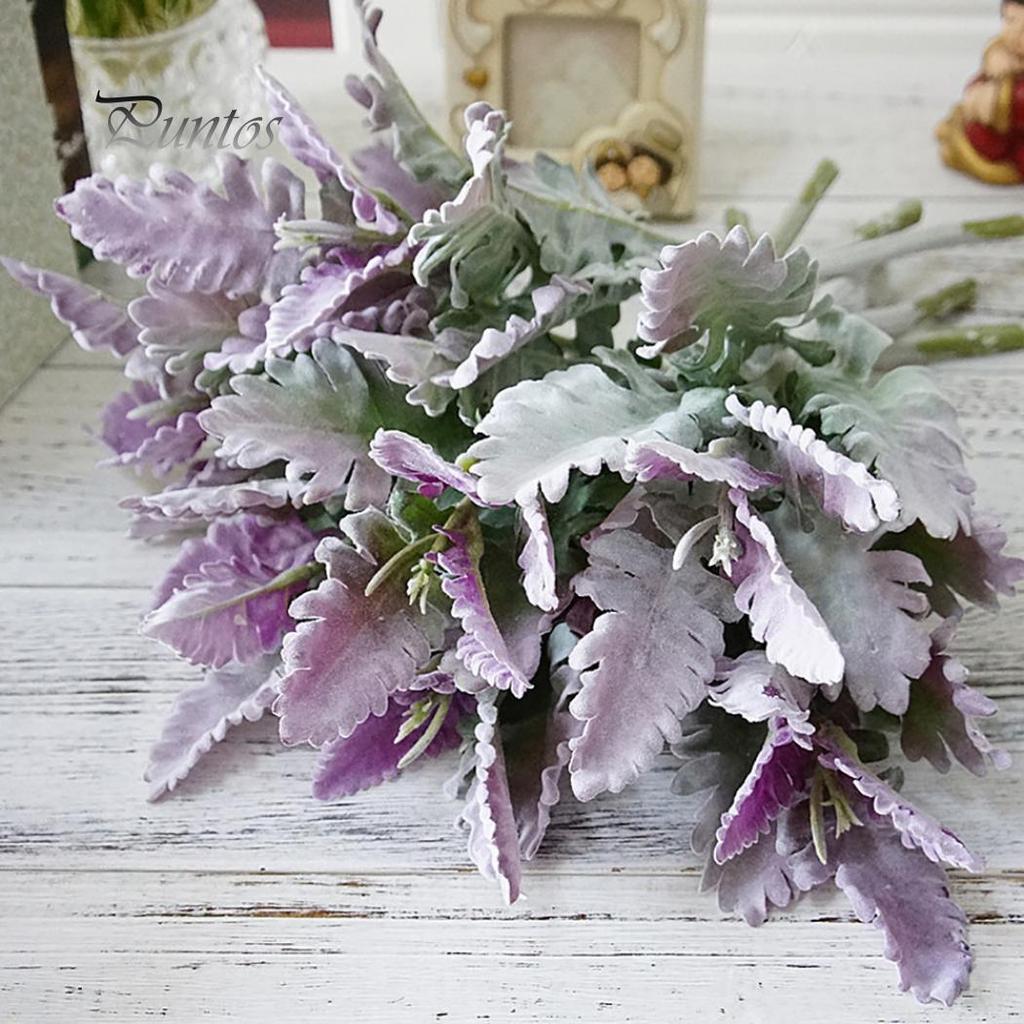 1шт искусственный Senecio Cineraria поддельные растения фото реквизит DIY домашний офис декор