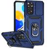 Чехлы для телефонов Armor Ring Bracket Push для Xiaomi Redmi Note 11 10 9 8 Pro Ma 9S Prime Poco X3 NFC X4 M4 4G 5G XiaoMi 11 11T Cover