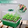 Seeds Starter Tray 6 Cells/12 Cells Seeds Germination Tray with Adjustable Humidity Vent