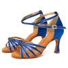 Women Tango Ballroom Latin Waltz Dance Girls Party Shoes High Heeled 7CM