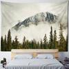 Mist Mountain Tapestry Natural Aesthetics Wall Hanging Bedroom, Living Room, Dormitory Home Decoration