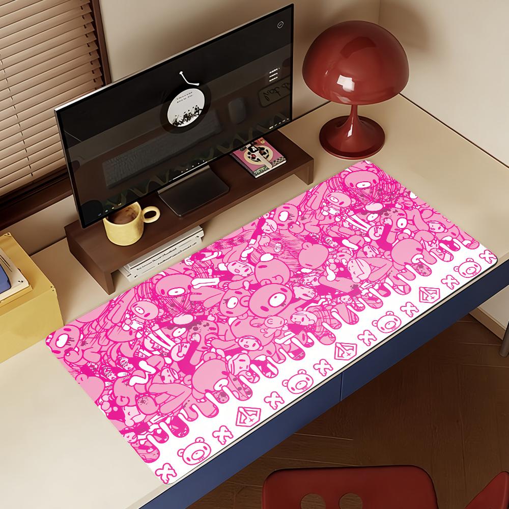 Cartoon G-Gloomy B-Bear-S Mouse Pad Non-slip Rubber Gamer Balance Computer Mat Decoracion Deskmat Laptop Office Large