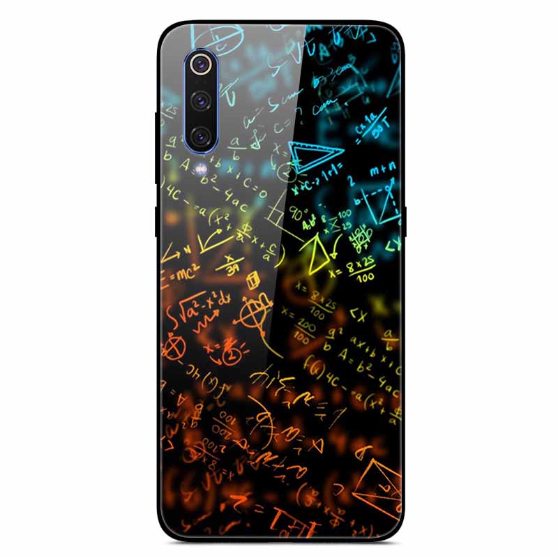 Чехлы для Xiaomi Mi A3 Роскошные Чехлы для Телефона из Закаленного Стекла Космические для Xiaomi MI 9 Lite Чехол 9lite MiA3 Жесткий Защитный Задний Корпус