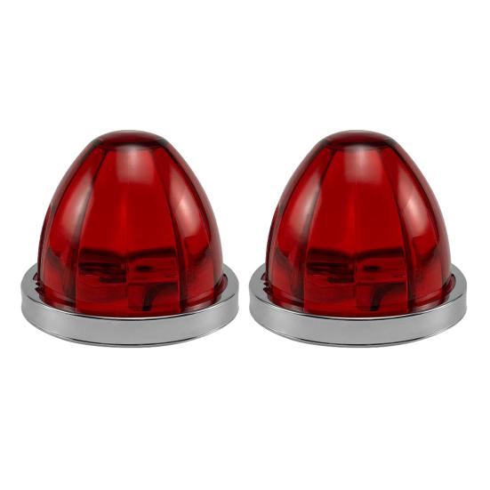 1/2 шт. Светодиодные лампы-колеса-арбузы с боковой подсветкой, улучшенная видимость, безопасность, габаритные огни для полуприцепов