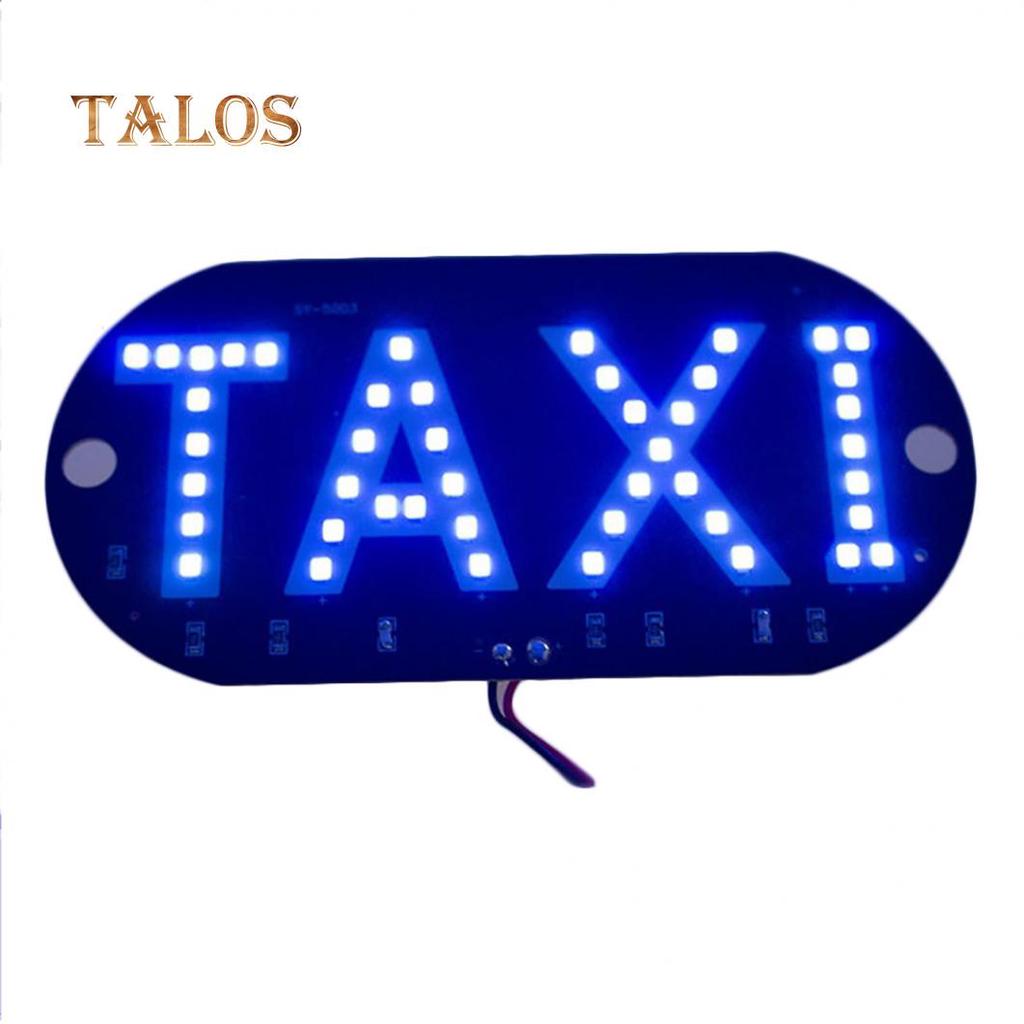 Taxi Cab Windscreen Windshield Sign LED Light Car High Brightness Lamp Bulb Car's Accessory