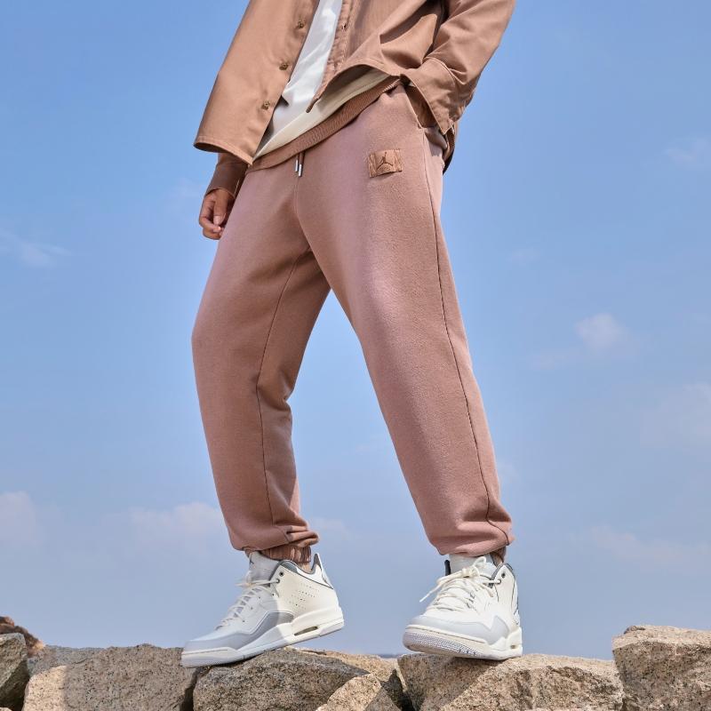 Jordan Knitted Sweatpants Men's Light Brown FV7254-223