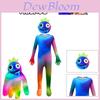 Костюм для косплея Roblox Rainbow Friends, яркий и прочный детский комбинезон для Хэллоуин-вечеринки