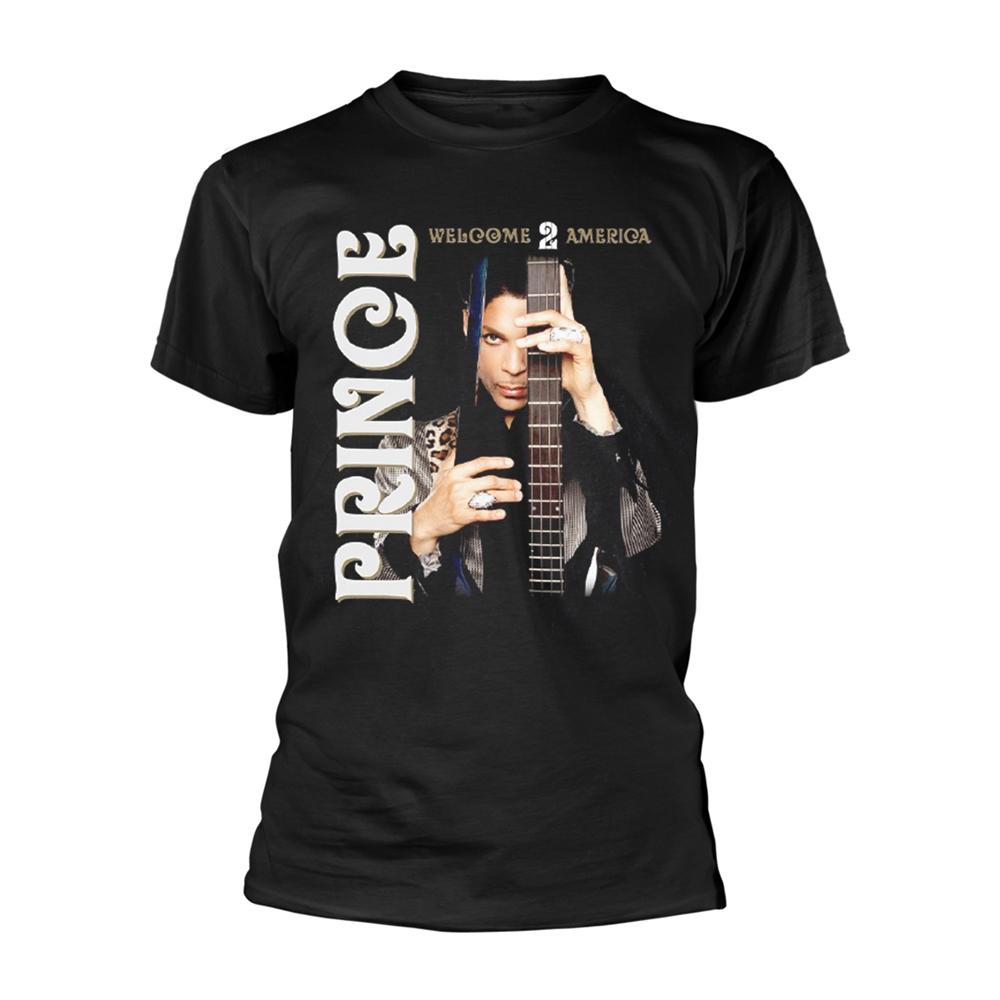 Prince Unisex Adult Welcome 2 America T-Shirt