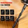 Портативный набор спиральных сверл по металлу HSS 3-10 мм Зубчатый Спиральный Пазовый Отрезной Зубчатый Сверло Сверло