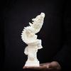 Статуэтка-скульптура Летающий Дракон под слоновую кость Китайские талисманы Украшения для Дома Гостиной Офиса Богатство Удача Фэн-шуй Декор