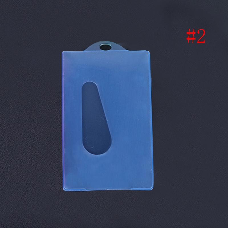 Прозрачный чехол для держателя бейджа из пластиковой карты