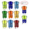 High-Visibility Reflective Safety Vest for Traffic and Construction Workers