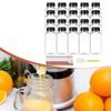 20 Pieces Empty Juice Bottles Bulk Clear Water Multifunctional Portable Drink Containers for