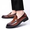 Classic Retro Men's Dress Shoes Business Style Party Leather Formal Shoes Wedding Shoes Men's Flats Leather Oxfords
