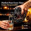 Бутылка Kraken Rum в форме осьминога, Ручной работы 3D декантер-осьминог, Стеклянная бутылка для ликера из боросиликатного стекла 350 мл, Винтажный декор, Скульптура для домашнего бара, Уникальный подарок
