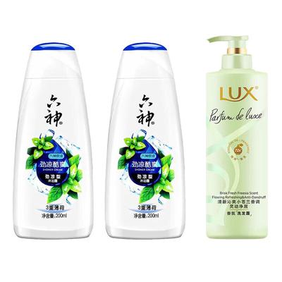 Набор Освежающий гель для душа и шампунь Liu Shen & Lux