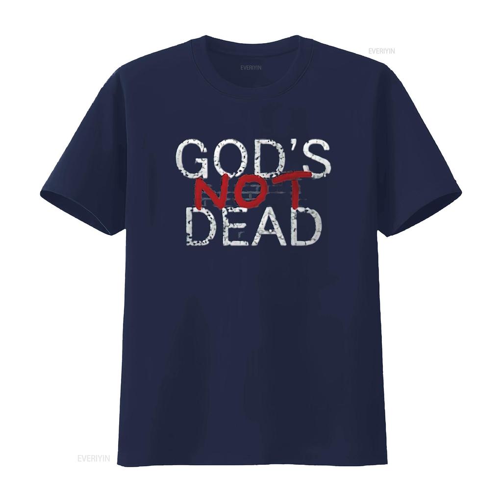 Mens God S Not Dead T Shirt Black 2X Large vintage Washed Top For Everyday Wear Versatile Comfortable homme graphic Stylish